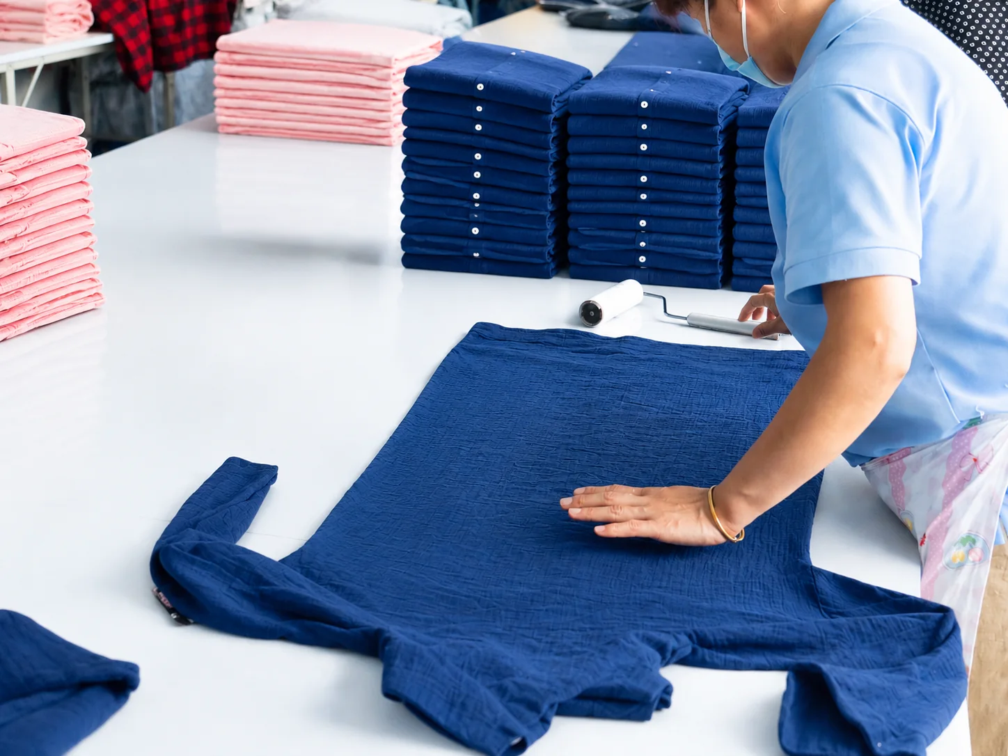 Garment finishing and checking