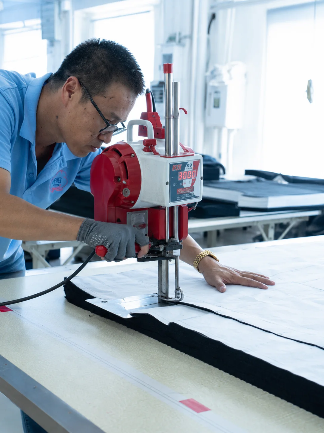 Fabric cutting